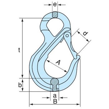 スリングフック イーグルクランプ 重量フック 【通販モノタロウ】