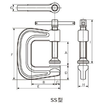 スクリューサポーター イーグルクランプ