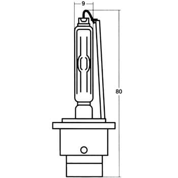 DL02 HIDバーナー D2 1個 STANLEY(スタンレー電気) 【通販モノタロウ】