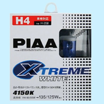 H-208 ハロゲンバルブ H4 12V 1セット(2個) PIAA 【通販モノタロウ】