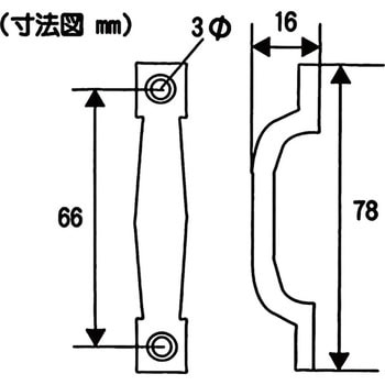 真鍮ヒル取手 WAKI 【通販モノタロウ】