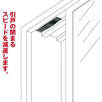 引戸用ストッパー WAKI