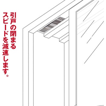 引戸用ストッパー WAKI