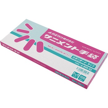 サニメント手袋 (PE・厚手タイプ) アズワン ポリエチレン