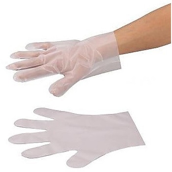 サニメント手袋 (PE・厚手タイプ) エンボス