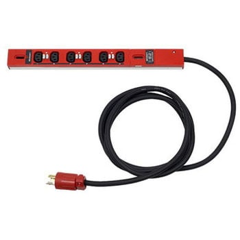 コンセントバー (200V 20A 6口) 摂津金属工業
