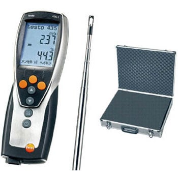 TESTO435-2 DATA-SET2 TESTO435-2風速・温湿度データ解析セット 1個