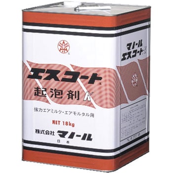 エスコート起泡剤 K 1缶(18kg) マノール 【通販モノタロウ】