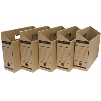 ファイルボックス モノタロウ ダンボール製 1パック 5枚 通販モノタロウ
