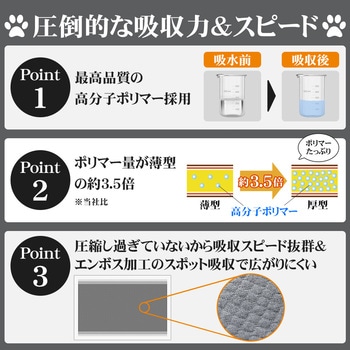 炭入り 厚型 ペットシーツ スーパーワイド 100枚入 RABLISS