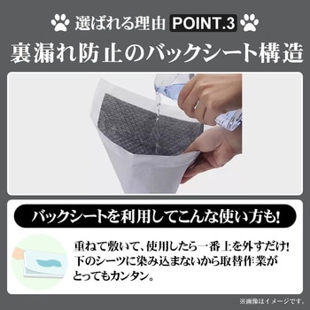 炭入り 厚型 ペットシーツ スーパーワイド 100枚入 RABLISS