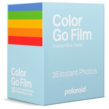 Polaroid Go Color Film Powder Blue Frame Edition Double Pack ポラロイド(polaroid)