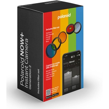 Polaroid Now+ Generation 2 Instant Camera Black ポラロイド(polaroid)