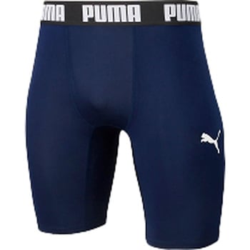 プーマ インナー タイツ ショート 子供用 レギンス コンプレッション 着圧 ハーフ 吸汗 速乾 ベース レイヤー PUMA