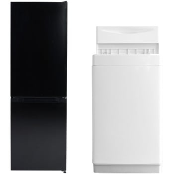 【家電セット】2点セット (6kg洗濯機 157L冷蔵庫) YAMAZEN(山善)