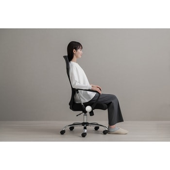 オフィスチェアハイバック メッシュタイプ アイリスオーヤマ