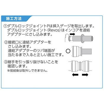 HPJ3型 連結アダプター(ダブルロックジョイント専用) オンダ製作所