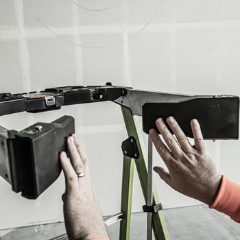 FRP上枠付き脚立 フォートレス 長谷川工業