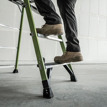 FRP上枠付き脚立 フォートレス 長谷川工業