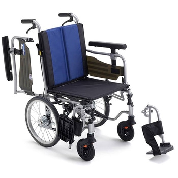BAL-R6 モジュール車いす 介助型 ブルー(A-2)ナイロン 40 ミキ