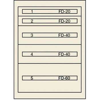 ヴィドマー ファインキャビネットFC-180F ムラテックKDS