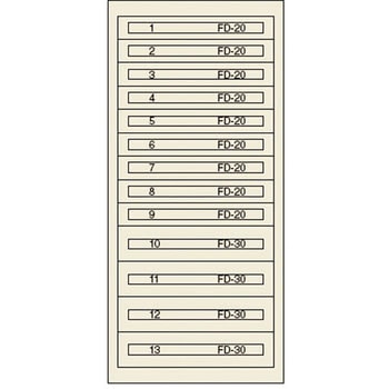 ヴィドマー ファインキャビネットFC-300Q ムラテックKDS