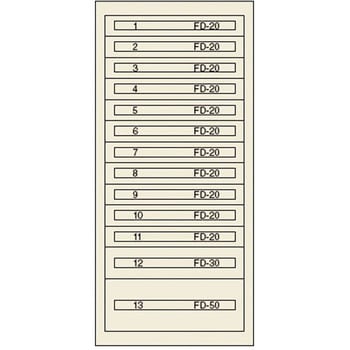 ヴィドマー ファインキャビネットFC-300S ムラテックKDS