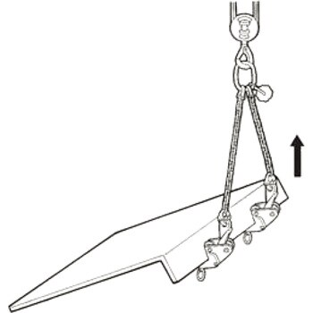 GD-500-3-20 横つり用(形鋼用)クランプ GD-500(3-20) イーグルクランプ ISO9001認証取得工場製 - 【通販モノタロウ】