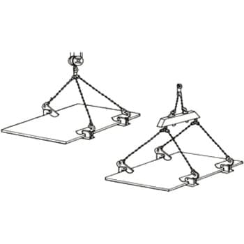 HO-500-10-50 厚板水平つり用クランプ HO-500(10-50) イーグルクランプ