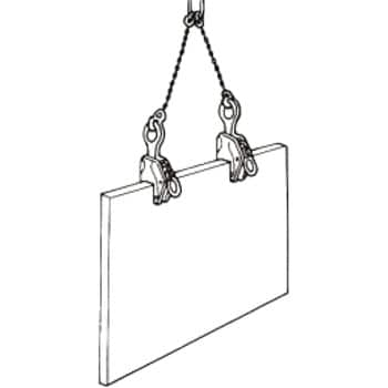E-3-40-70 縦つり用軽量クランプ E-3t(40-70) イーグルクランプ 荷重