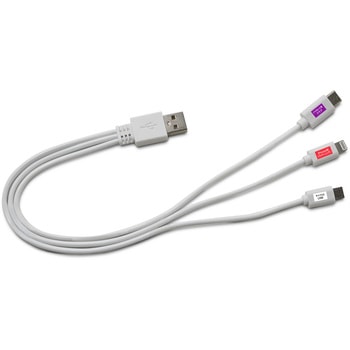 出力用USBケーブル：ライトニングプラグ(iphone用) 、マイクロUSBプラグ、タイプCプラグ エバーブライト