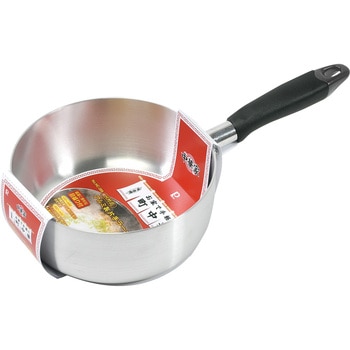 中華家 IH対応アルミ製目盛付片手ラーメン鍋 パール金属
