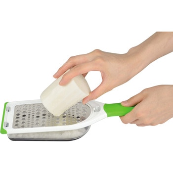 ガジェコン ハンディーふわふわだいこんおろし器(両面) パール金属