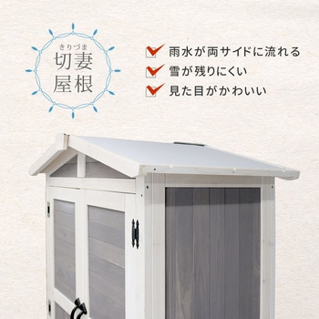 三角屋根収納庫 住まいスタイル