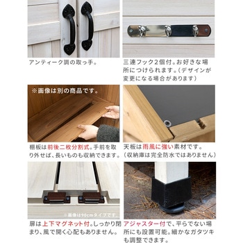 三角屋根収納庫 住まいスタイル