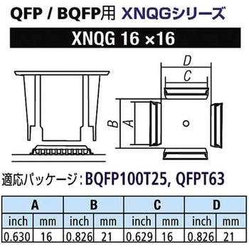 QFP/BQFP用ノズルXFC用 goot(太洋電機産業)
