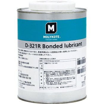 モリコート 乾性被膜 D-321R乾性被膜潤滑剤 4L D-321R-40 4缶 □▽599