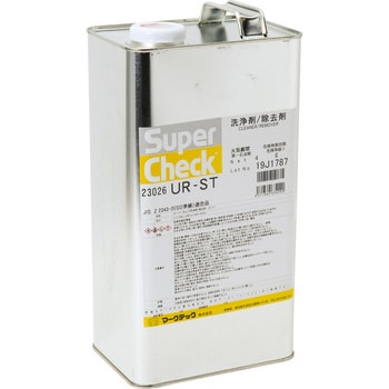 C002-0023026 スーパーチェック 洗浄液 UR-ST 4L缶 マークテック 1缶