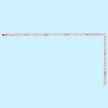 等厚曲尺(同目裏2段50cm) タジマツール(TJMデザイン)