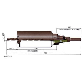 【全国無料2024】イケダ ikeda 回転振動 コアドリル 100mm EA-S100S モルタル レンガ 石膏 ボード 穿孔 穴あけ ホールソー 土木 大工 建築 建設 リフォーム パーツ