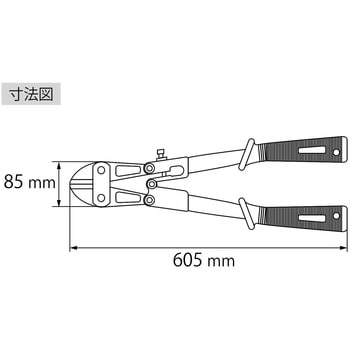 EBC600 ボルトクリッパー 1本 ロブスター(ロブテックス) 【通販サイト