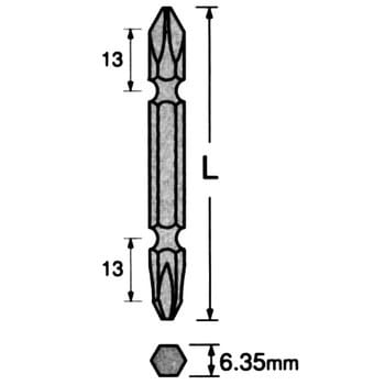 両頭スタンダードビット No.13-ASB