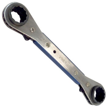 4サイズ板ラチェットレンチ トップ工業 【通販モノタロウ】 4サイズ板ラチェットレンチ トップ工業 【通販モノタロウ】
