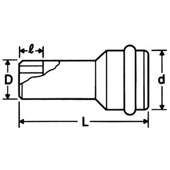 インパクト用ディープソケット 差込角12.7mm - トップ工業
