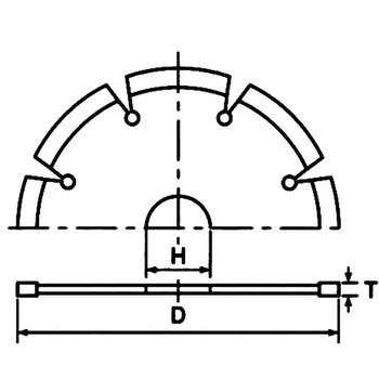 ダイヤホイール Rシリーズ セグメント トップ工業