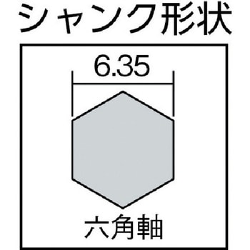 六角シャンク鉄工ドリル トップ工業