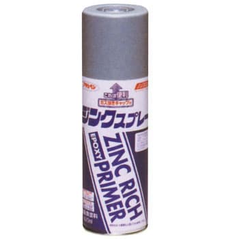 グレー(ねずみ色) ジンクスプレー 1缶(420mL) アサヒペン 【通販