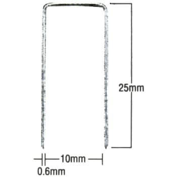 1025J‐S (ステンレス) 10Jステープル 1箱(5000本) マックス 【通販