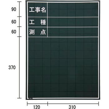 W 3c 現場写真工事用木製黒板 1枚 マイゾックス 通販サイトmonotaro