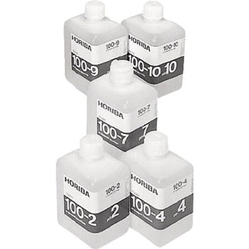 #100-9 PHヒヨウジユンエキ 500MLイリ  LOT195 HORIBA